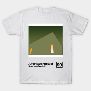 American Football / Minimalist Graphic Artwork Design T-Shirt